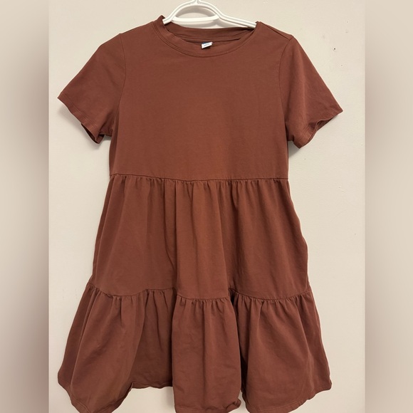 Tiered mini tshirt dress - Picture 1 of 2